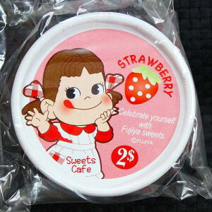ペコちゃんのメモショップ6番カップインメモストロベリー柄【未開封】不二家 ペコちゃん ポコちゃんペコポコ ミルキー