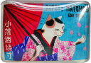洒落ねこマッチラベルマグネット桜猫江戸猫柄