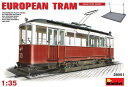 ミニアート1/35ヨーロッパ路面電車路面ベース付38001【新品同様品】プラモデル プラモ 模型