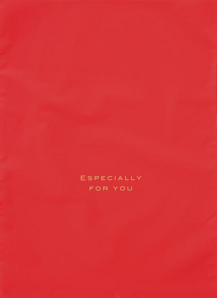 梨地バッグレッドLMサイズW300×H430mmギフトバッグ 袋 プレゼント ラッピング