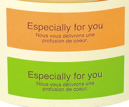 2色アソートシールシール ギフト プレゼント ラッピング資材