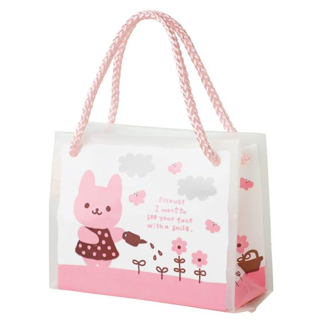 うさこミニキューブバッグ120mm×95mm×60mmギフトバッグ 袋 プレゼント ラッピング