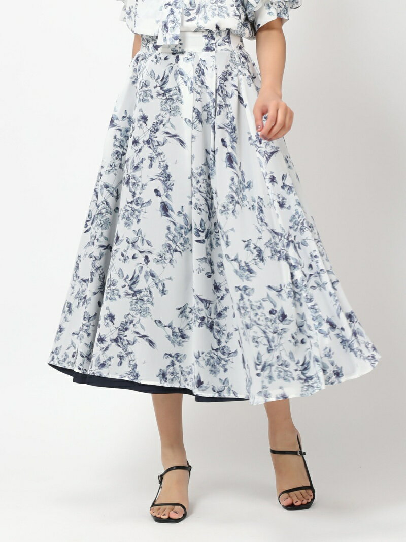 【SALE／30%OFF】トワルドジュイスカート MISCH MASCH ミッシュマッシュ スカート ミディアムスカート ブルー レッド【RBA_E】【送料無料】[Rakuten Fashion]のサムネイル
