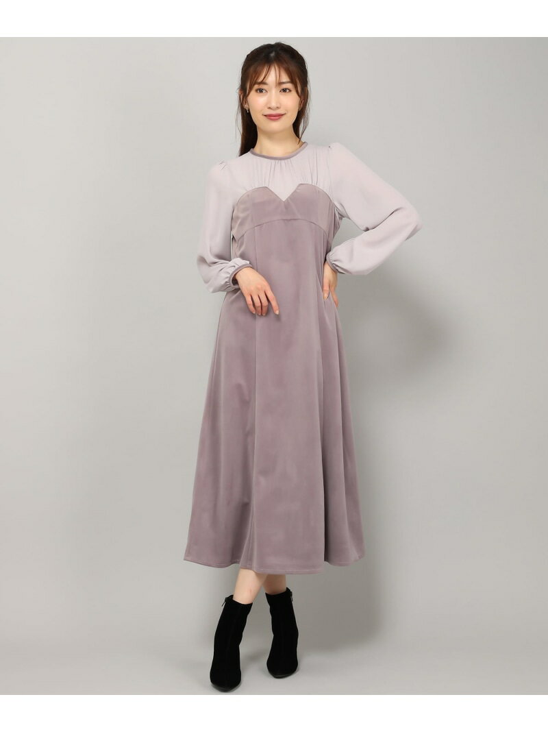 【SALE／69%OFF】ベロアビスチェワンピース/MM347409 MISCH MASCH ミッシュマッシュ ワンピース・ドレス ワンピース パープル ブラック【RBA_E】【送料無料】[Rakuten Fashion]のサムネイル