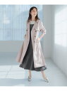 【SALE/25%OFF】【2024春夏新作】サイドプリーツトレンチコート/MM418602 MISCH MASCH ミッシュマッシュ ジャケット・アウター ノ...