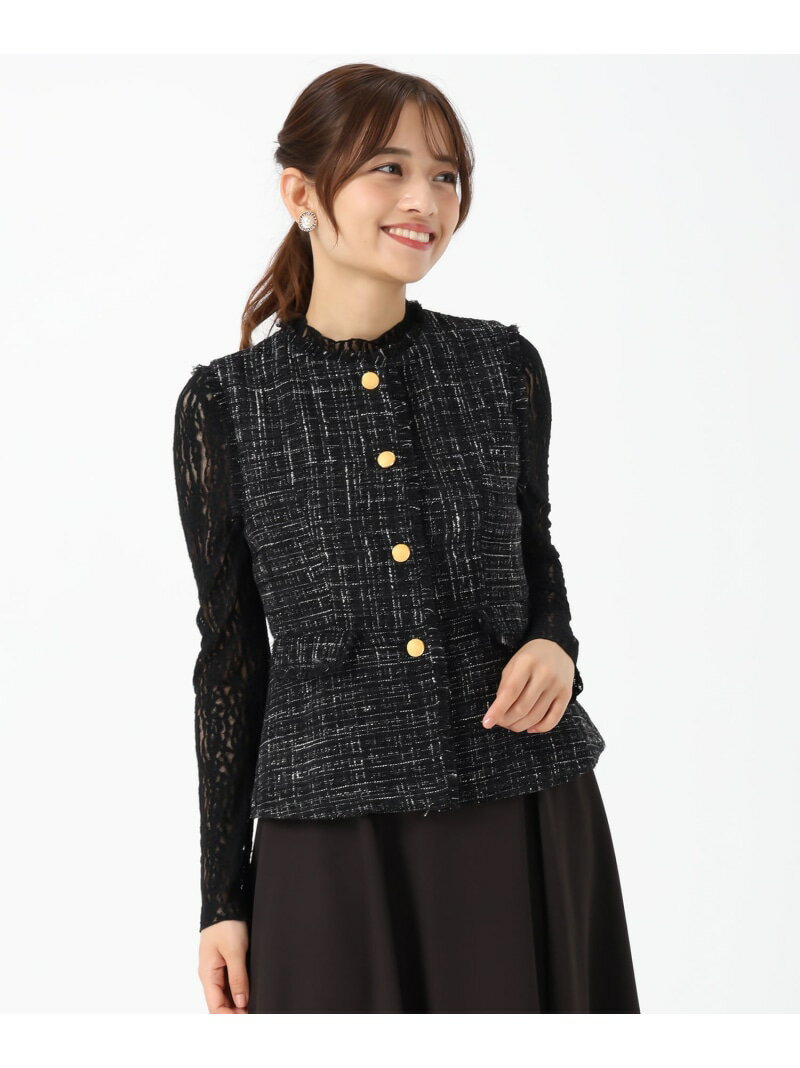 MM538501 ツイードペプラムジレ MISCH MASCH ミッシ...(4)