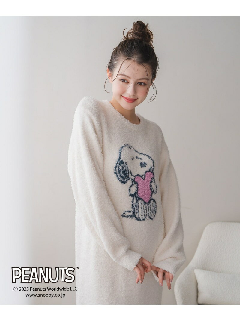 MM548901 PEANUTSデザインルームウェアワンピース MISCH MASCH ミッシュマッシュ ワンピース・ドレス ..