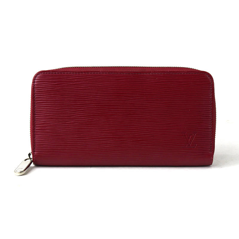 LOUIS VUITTON ルイヴィトン ジッピーウォレット 長財布 M60305 エピレザー フューシャ スペイン製 ラウンドジップ 30762 【中古】