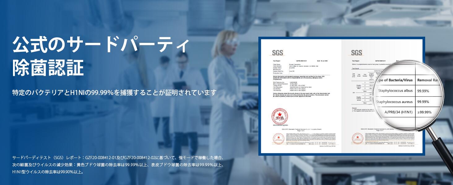 【送料無料】Levoit(レボイト)空気清浄機2重除菌小型タバコほこり花粉ペット用脱臭【一石三鳥】20畳くうきせい卓上加湿なしhepaフィルター強力ハウスダストウイルス除去カビPM2.5コンパクト省エネ10畳可Core300ホワイト