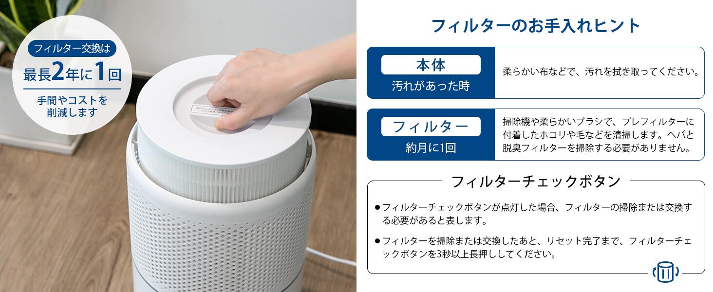【送料無料】Levoit(レボイト)空気清浄機2重除菌小型タバコほこり花粉ペット用脱臭【一石三鳥】20畳くうきせい卓上加湿なしhepaフィルター強力ハウスダストウイルス除去カビPM2.5コンパクト省エネ10畳可Core300ホワイト