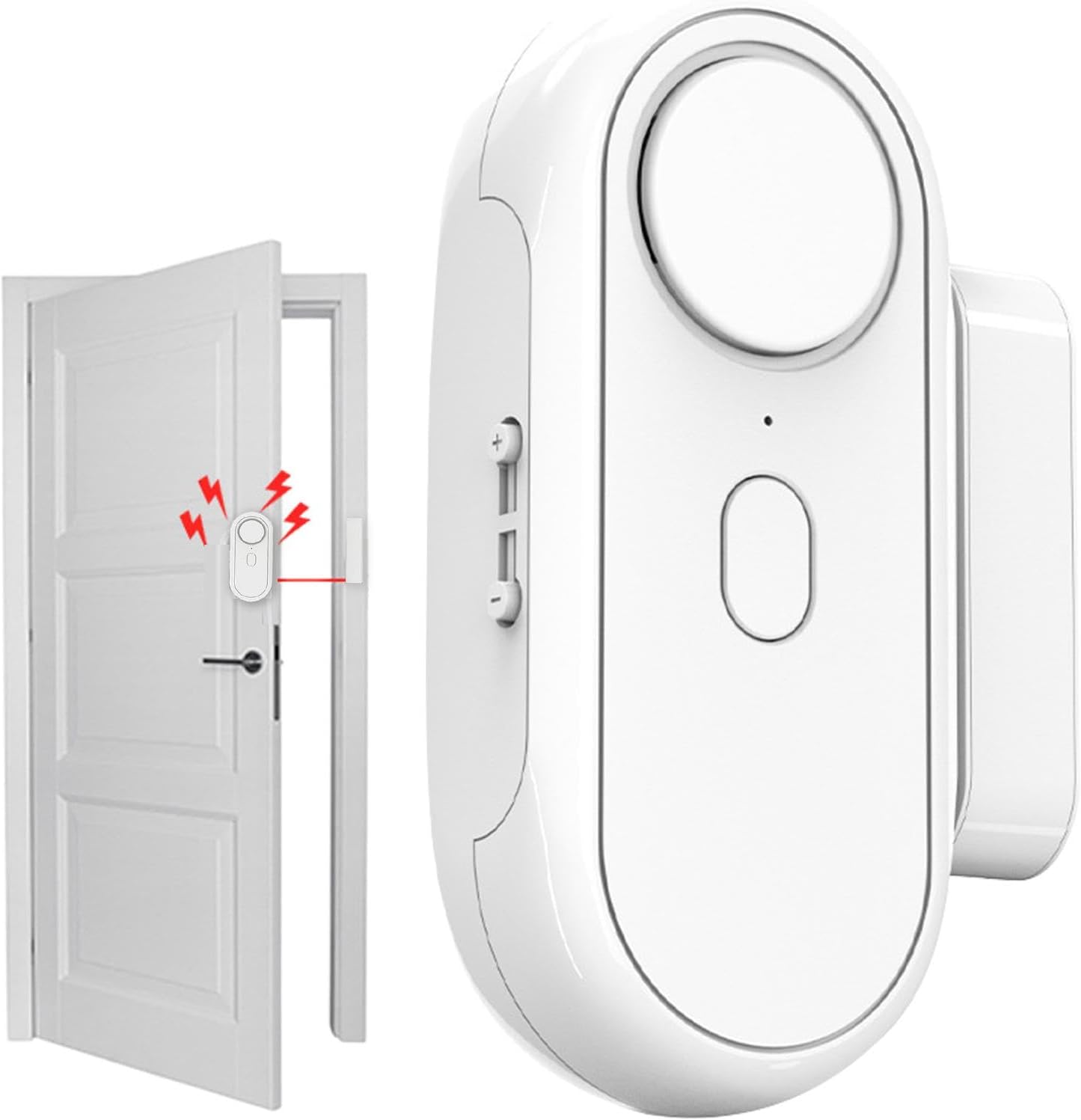 単品 防犯ブザー 窓 アラーム 家 防犯アラーム 侵入 衝撃 振動センサー 防犯グッズ 120db ブザー 防犯ベル