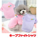 \11日10:00-★わんわんSALE/【犬 服 犬の服 秋服 冬服用】キープファイトシャツ《名入れ可能》【レーナーワッペンドッグ ペット ウェア ダックス ト...
