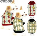 \最大半額!20周年SALE★5/7 9:59まで/【犬 服 秋冬 犬の服】トラディッショナルチェック(3D)【ドッグウェア ペット ダックス トイプードル チ...