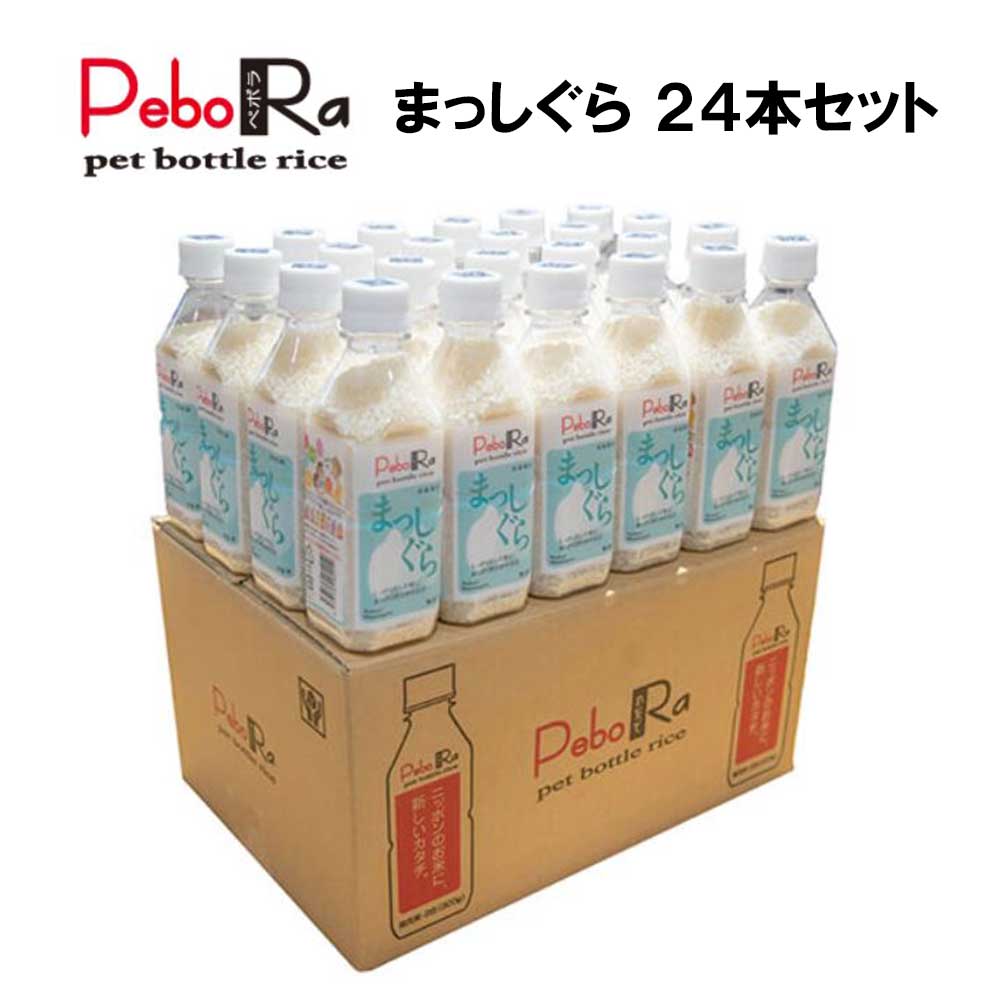 備蓄米 無洗米 ペボラ PEBORA まっしぐら 300g入り 24本セット 令和4...