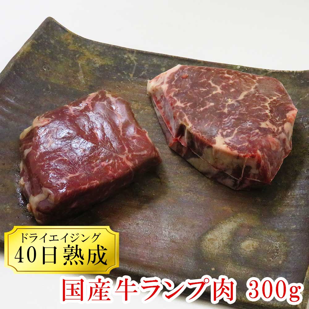 商品説明 名称 熟成肉（牛ランプ肉） 原材料名 牛肉（国産） 内容量 約300g（2個に分けてお届けします） 保存方法 -15℃以下 販売状況 通年販売 賞味期限 製造日より冷凍で約4ヶ月 ※解凍後、2日以内にお召し上がりください。 同時梱包 下記商品以外の同梱発送は出来ません。 お肉屋さん ※その他の商品を一緒にご注文された方は、別発送となり送料が別途必要となります。なお、ご注文カートでは正しい送料が計算されませんので後ほどお送りするメールでご確認下さいませ。 発送方法 クール冷凍便（送料1,480円） ※九州地区及び沖縄県は追加送料が540円から1,090円必要になります。送料ページをご確認くださいませ。 お届け日指定 【お届け日指定有り】ご注文日から7日後以降のご指定日時【お届け日指定なし】ご注文日から2日〜3日後の発送※ &nbsp;※お届け日指定がなしの場合は最短での発送となりますが注文が込み合っている時期は、お時間がかかりますのでご了承くださいませ。 包装 専用の梱包資材を使用するため、包装は出来ません。 のしお届け先情報を入力の際にご指定下さいませ。（名入れも承ります） 備考 当店では全ての商品に納品書・請求書は同封致しませんので、ご希望の際はお申し付けくださいませ。