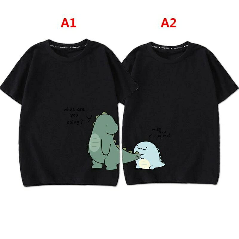 親子ペアルック 親子ペア Tシャツ 半袖 恐竜の図案 親子ペアルック トップス 親子 兄弟 トップス 夏物 パパ ママ キッズ 子供服 レディース メンズ 親子