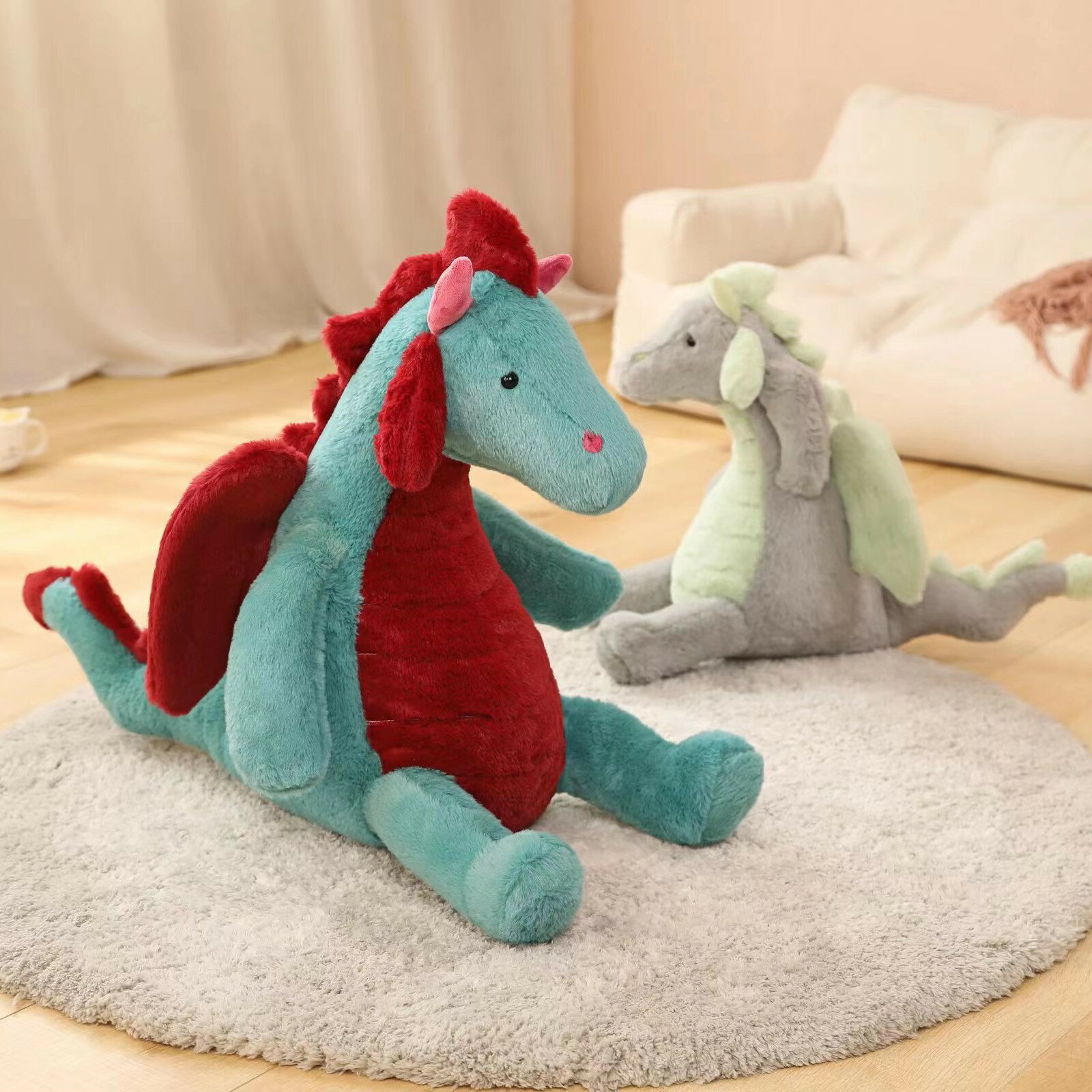 リアル恐竜 ぬいぐるみ ビッグ 巨大 恐竜のぬいぐるみ きょうりゅう キョウリュウ 大きい 抱き枕 おもちゃ おすわり…