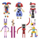 【新品！The Amazing Digital Circus Lego！7点セット！】 デジタルサーカス ブロック レゴ互換 新学期 Roblox game グッズ おもちゃ ..