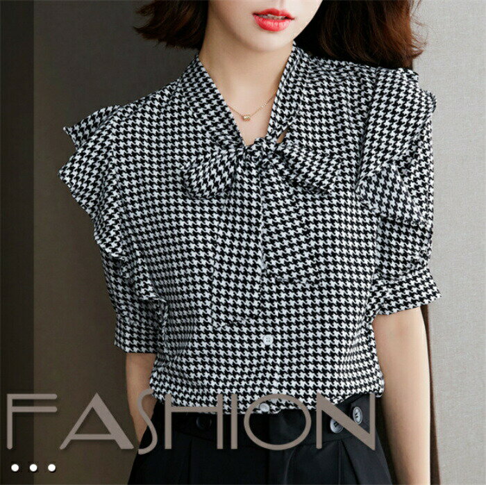 フリルブラウスレディースシャツブラ...