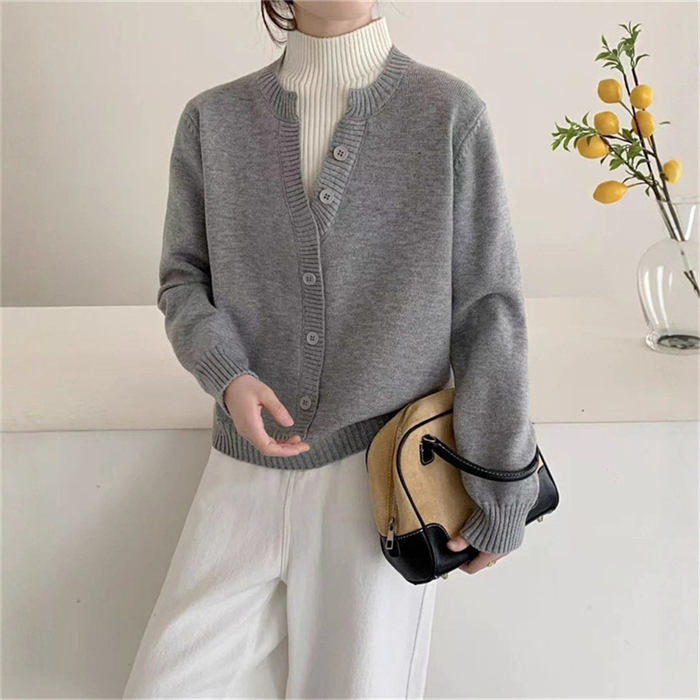 ニット セーター フェイクレイヤード レディース 長袖 無地 プルオーバー 春 秋 冬 暖かい ニットセーター きれいめ 秋冬 オフィス トップス ゆったり リラックス オフィス シンプル カジュアル 柔らかい 通勤 通学 仕事 日常 デイリー 着痩せ 新作 定番 送料無料