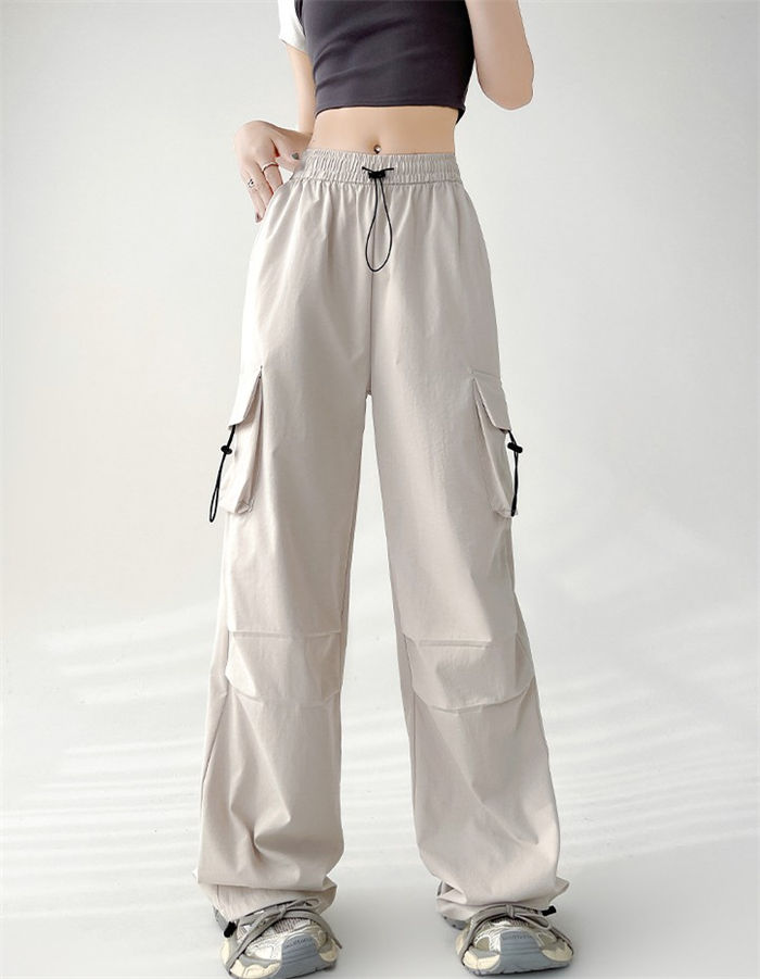 【未使用】8YARDS パラシュートカーゴパンツ ホワイトスモーク 未使用】8YARDS パラシュートカーゴパンツ ホワイトスモーク