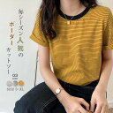 一部即納 tシャツ レディース 半袖 ゆったり 春 夏 ボーダー 可愛い デザイン カットソー レディース 春夏 きれいめ サマー レディース ショート カジュ...