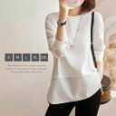 tシャツ カットソー ブラウス レディース シャツブラウス インナー 秋冬 ニット 秋 春 長袖 無地 長袖ブラウス 無地ブラウス トップス 春秋 ジュアル ゆ...
