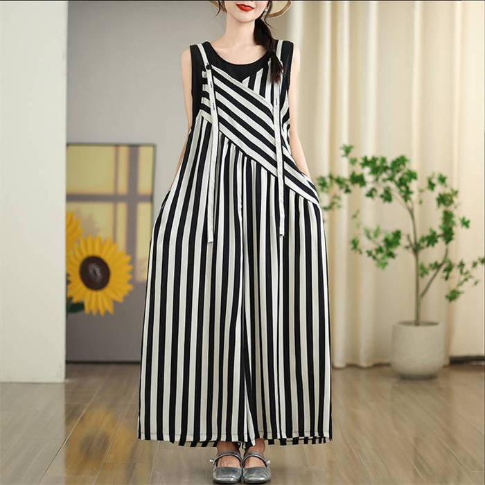 ストラップ サロペット レディース ガウチョパンツ フレアパンツ イージーパンツ 春 夏 オフィス 仕事 オールインワン ゆったり パンツ ロングパンツ サロペットパンツ ロング キャミ ワイドパンツ カジュアル ナチュラル お洒落 つなぎ 体型カバー 可愛い 新作