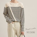 tシャツ レディース 長袖 春 秋 tシャツ ニット レディース ボーダー 切り替え おしゃれ プルオーバー シャツブラウス オフィス トップス ゆったり リラ...