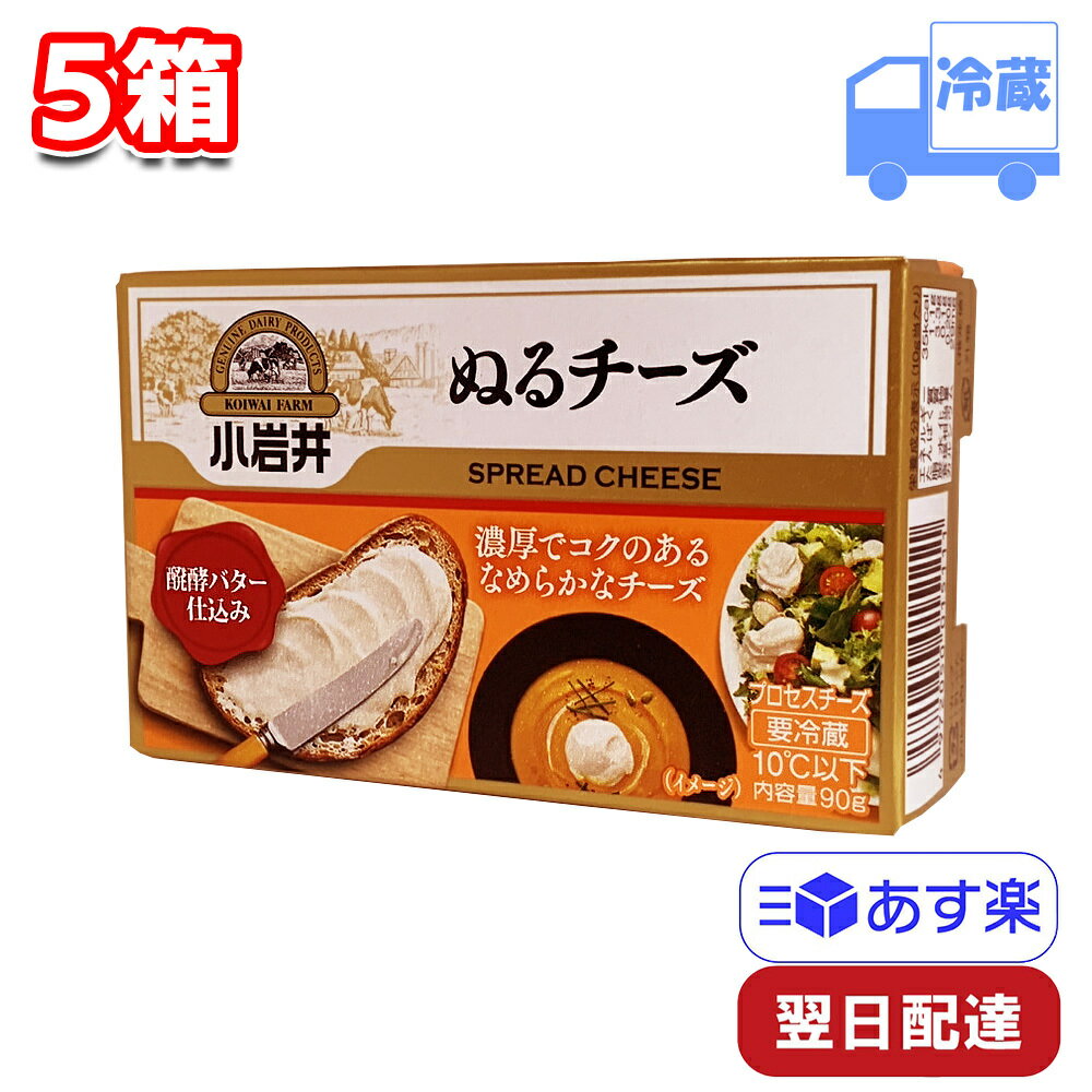 小岩井乳業 ぬるチーズ 90g 5箱 セッ