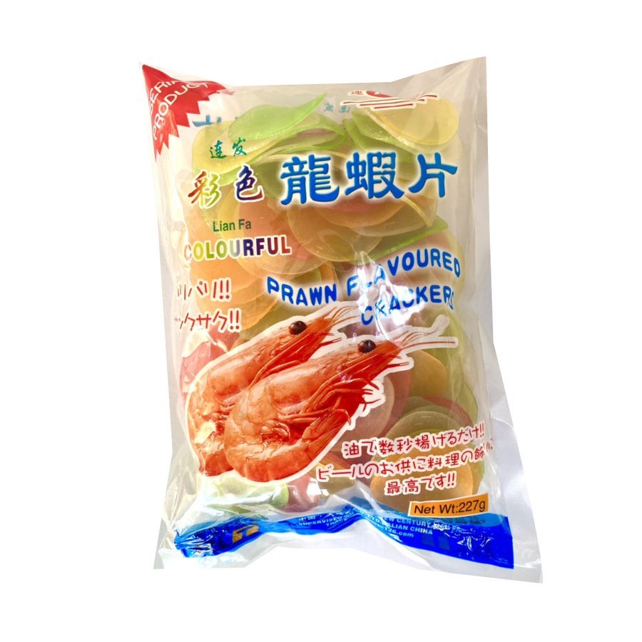 協同食品 エビセン 龍蝦片 5色 227g えびせんべいのサムネイル