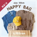 【即納】HAPPY BAG 100cm C026 福袋 ハッピーバッグ 出産祝いセット セット売り まとめ売り 中身が見える ベビー ベビー服 赤ちゃん 赤ちゃん服 セール キッズ福袋 ベビー福袋 お得 ロンパース セットアップ カバーオール 秋服 冬服 男の子 女の子 可愛い 送料無料(4)