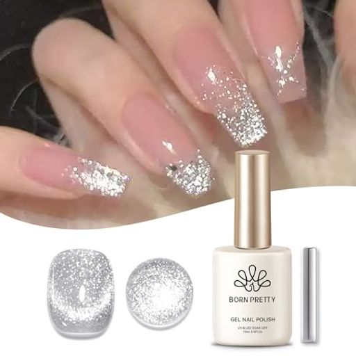 BORNPRETTYマグネットネイルジェルネイル15MLマグネットジェルキャッツアイジェルキラキラ単色プラチナシルバーキャッツアイギャラクシーUV/LED対応初心者&プロ適用 BORNPRETTYマグネットネイルジェルネイル15MLマグネットジェルキャッツアイジェルキラキラ単色プラチナシルバーキャッツアイギャラクシーUV/LED対応初心者&プロ適用