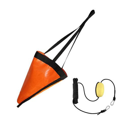 シーアンカー回収ラクラクロープねじれ防止パラシュートアンカーすぐ使える流し釣りカヤックsupサップ..