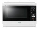 TOSHIBA(東芝)スチームオーブンレンジ石窯ドーム26LER-YD80(W)ホワイト250°C1段調理フラットテーブル電子レンジ赤外線センサーノンフライ調理簡単お手入れ小型新生活一人暮らし二人暮らしフ…