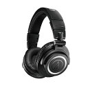 オーディオテクニカATH-M50xBT2ワイヤレスヘッドホンヘッドホンBluetooth有線ヘッドフォン45mm大口径ドライバーAACLDAC低遅延モードビームフォーミングマイクAlexFastPair50時間再生(2)