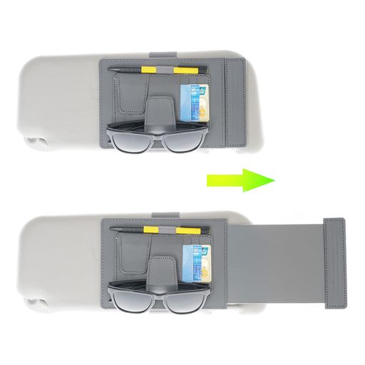 車を整理整頓 - 追加の収納スペースを提供し、収納をより便利に。燃料カード、駐車カード、USB充電ケーブル、ヘッドフォンケーブル、サングラス、ペン、現金などを置くことができます。 日焼け防止 - このカーバイザーオーガナイザーは、小さなアイテムを収納できるだけでなく、車のバイザーの下の前面と側面からの日光やグレアをブロックします。 ドライバーの安全性を向上させます。 取り付けと取り外しが簡単 - 伸縮性のあるストラップにより、車のバイザーに簡単、迅速、安全に取り付けることができます。 バイザーオーガナイザーをサンバイザーにスライドさせるだけです。強力なゴムバンドで取り付けられます。車のバイザーにしっかりとくっつき、バイザーのバニティミラーをブロックしません。サイズ:8.3 x 5.1インチ。 ほとんどの車のバイザーにフィットします。 丈夫なポリウレタンとポリプロピレン素材 - 耐久性の高いポリウレタンとPP素材でできており、高品質のゴムストラップ付き。非常に強く、安全で、長持ちします。 ストローが簡単 - 非常に薄いため、使用しないときは収納に簡単に収納できます。