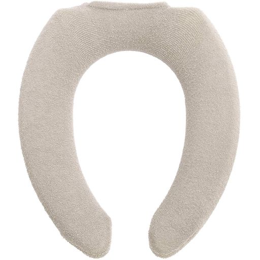 オカ(OKA)ラフィーナトイレ便座カバーU型専用グレー(ウィルトン日本製)