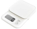 dretec【日本メーカー】ドリテック(dretec)キッチンスケールデジタル3kg大画面風袋引きガナッシュホワイト