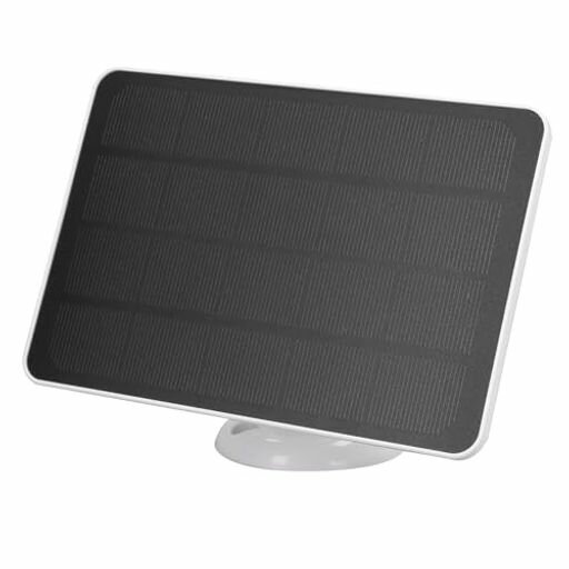 リングカメラ用10Wリングソーラーパネル充電器、リングカメラバッテリー用IP65防水ソーラー充電器、スティックアップカムバッテリー2nd 3rd用リングソーラー充電器、9.8フィート (CSP4W-DC-W)