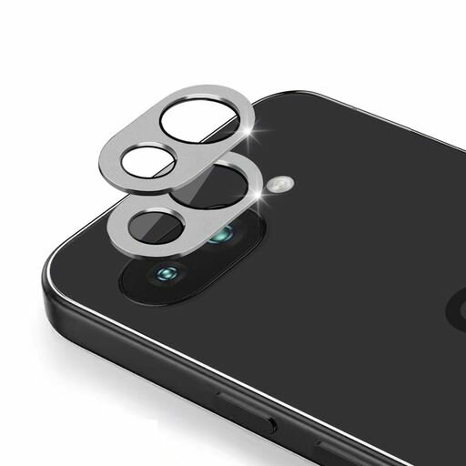 SOTARINOカメラフィルムGOOGLEPIXEL9A用カメラカバーレンズ保護【アルミ合金製+強化ガラス】9H強化ガラス耐衝撃露出オーバー防止粘着性強い貼りやすいグーグルピクセル9Aカメラ保護フィルム2…
