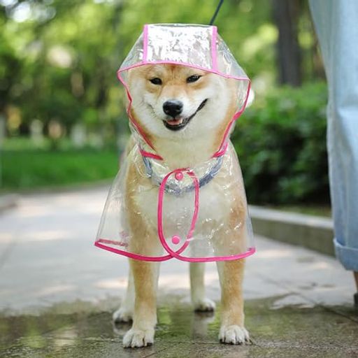 犬雨具犬用レインコートカッパレインコート透明耐水性濡れない着脱簡単調節可能丈夫軽量速乾防水防風通気汚れ防止梅雨対策散歩ポンチョ傘服帽子テディドッグコーギー柴犬小...
