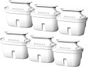 Vortoptポット型浄水器交換用フィルターカートリッジ(L1/2/3、交換用カートリッジ6個入り)
