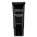 TOMICCAネイルグルーネイルチップ接着剤30G大容量ネイルチップ用ネイルジェル、フェイクネイル用ジェルのアップグレード、超強力硬化ネイルチップジェル長持ちす用彫刻、装飾用ネイル…
