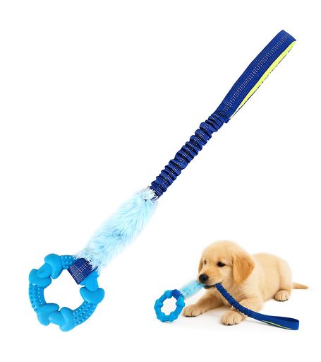 Serviteur犬おもちゃ噛むロープ頑丈子犬引っ張りっこ遊び知育玩具噛むおもちゃゴムストレス解消運動不..