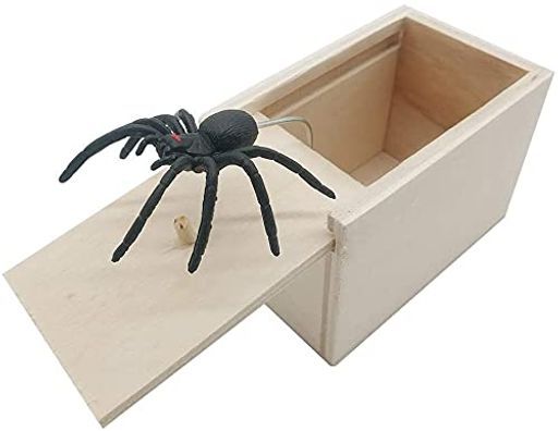 ZOYUBS恐怖ボックスハロウィーンおもちゃドッキリびっくり箱いたずらボックス飛び出す蜘蛛おもしろパー..