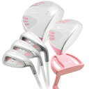 ワールドイーグル101レディースゴルフハーフセットクラブのみ右用ピンク