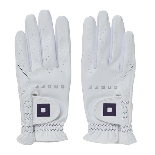 オノフ(Onoff)ゴルフONOFFレディスグローブ21cm両手着用OG7225グローブOG7325-01WHT21ホワイト