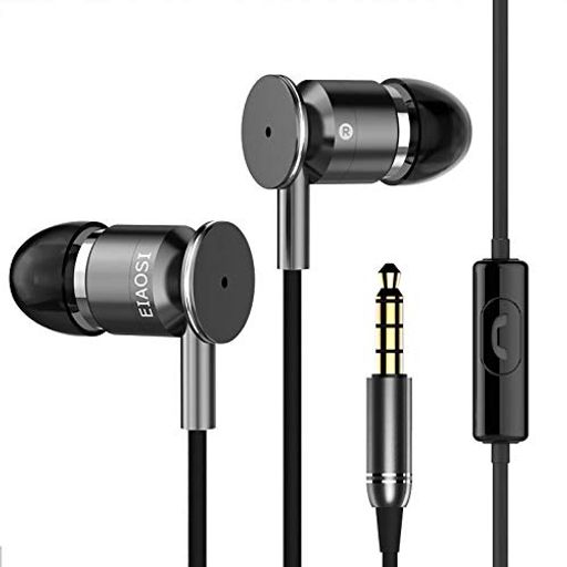 インイヤー有線ヘッドフォン 快適な着用感 音楽と通話 人間工学に基づいたデザイン 高音質