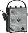 wwinbridge拡声器ヘッドセットマイク大音量ハンズフリー拡声器PAシステムポータブルスピーカーエコー/AUX/USB/microSD対応イベント/会議/指導/トレーニング/講座/学校行事などに適用9840W